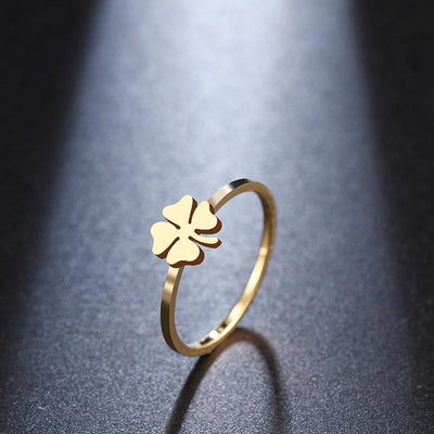 Anillo Trébol en Plata